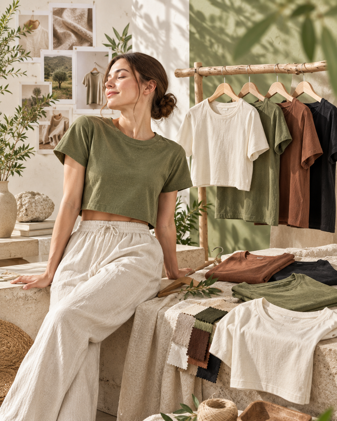 Cropped and Custom Hemp Tees Cropped and Custom Hemp Tees