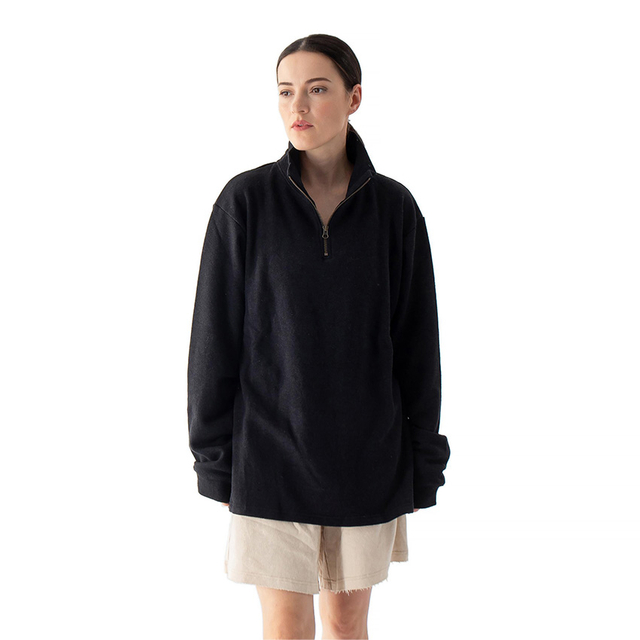 Hemp Women's Hoody Half Zip