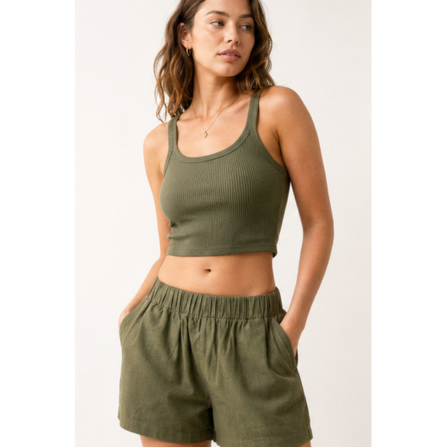 Pambabaeng Hemp Shorts